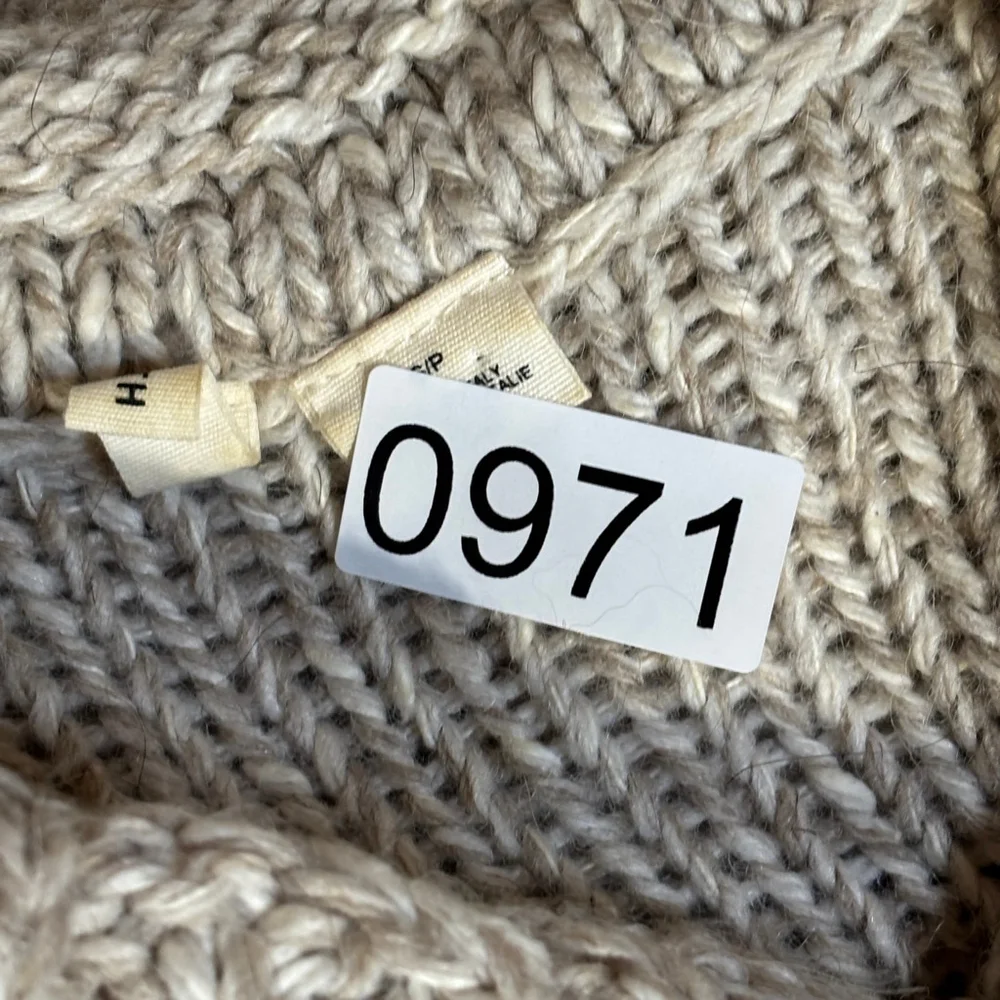Anthropologie Moth Turtleneck Sweater Brown Beige Women’s Small Alpaca Blend - Picture 15 of 15